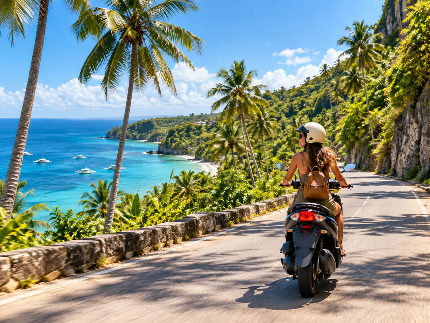 Rent a Scooter and Explore the Island